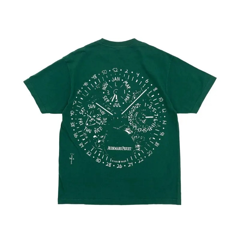 Travis Scott CJ x Audemars Piguet Watch Face Tee - Image 2