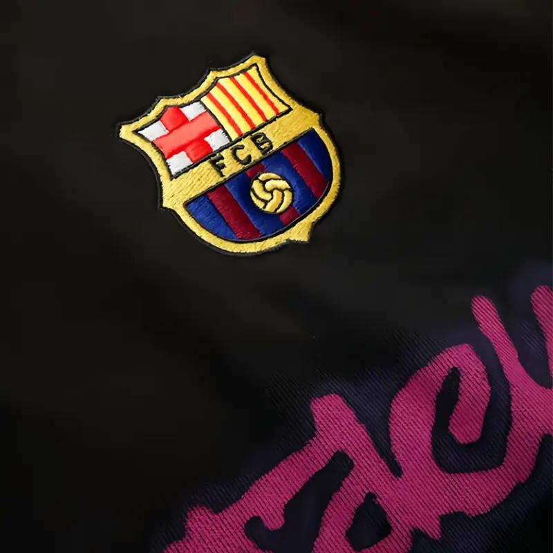 Travis Scott x Nike x FC Barcelona Spray Logo Hoodie - Image 3