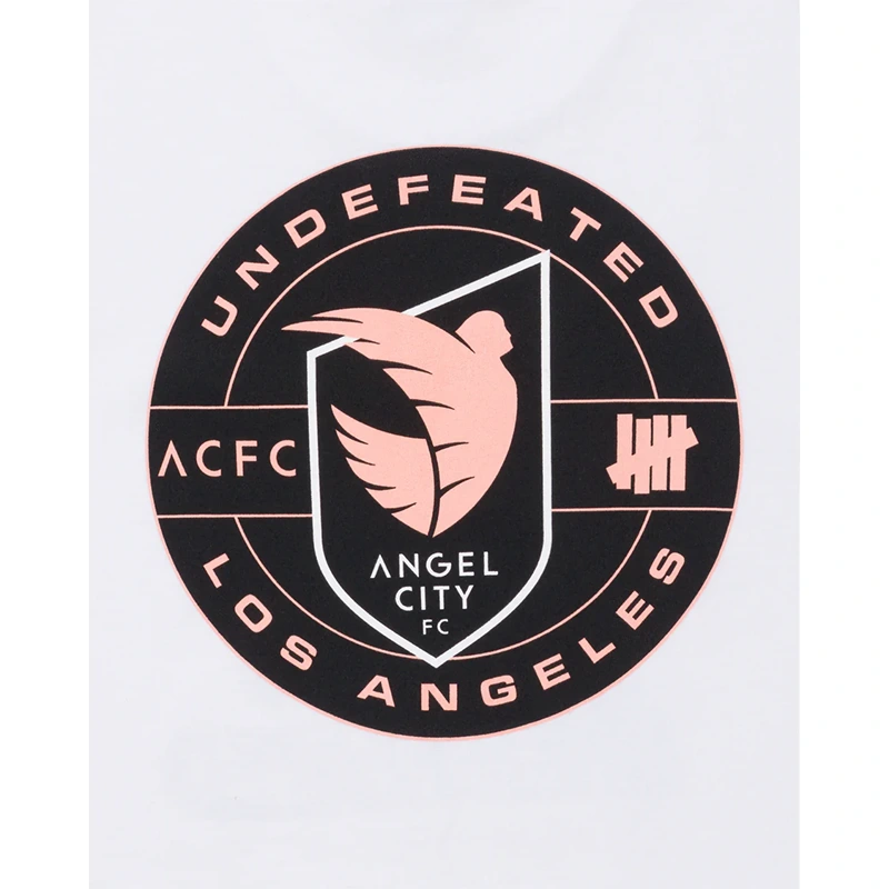 UNDEFEATED X USSF X NWSL ANGEL CITY FC WHITE TEE - Image 4