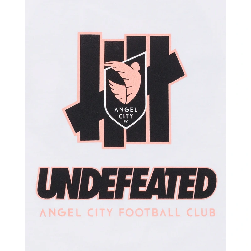 UNDEFEATED X USSF X NWSL ANGEL CITY FC WHITE TEE - Image 3