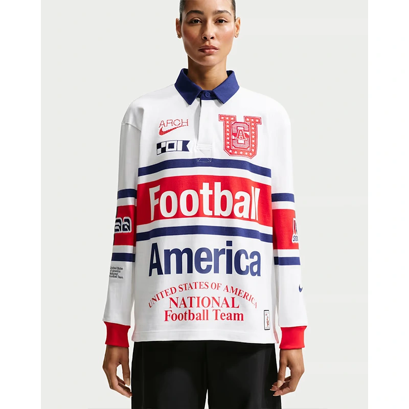 USA x VAA Long-Sleeve Rugby Top - Image 6