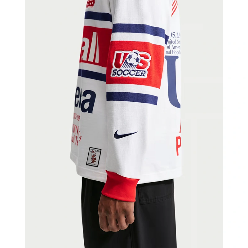 USA x VAA Long-Sleeve Rugby Top - Image 4