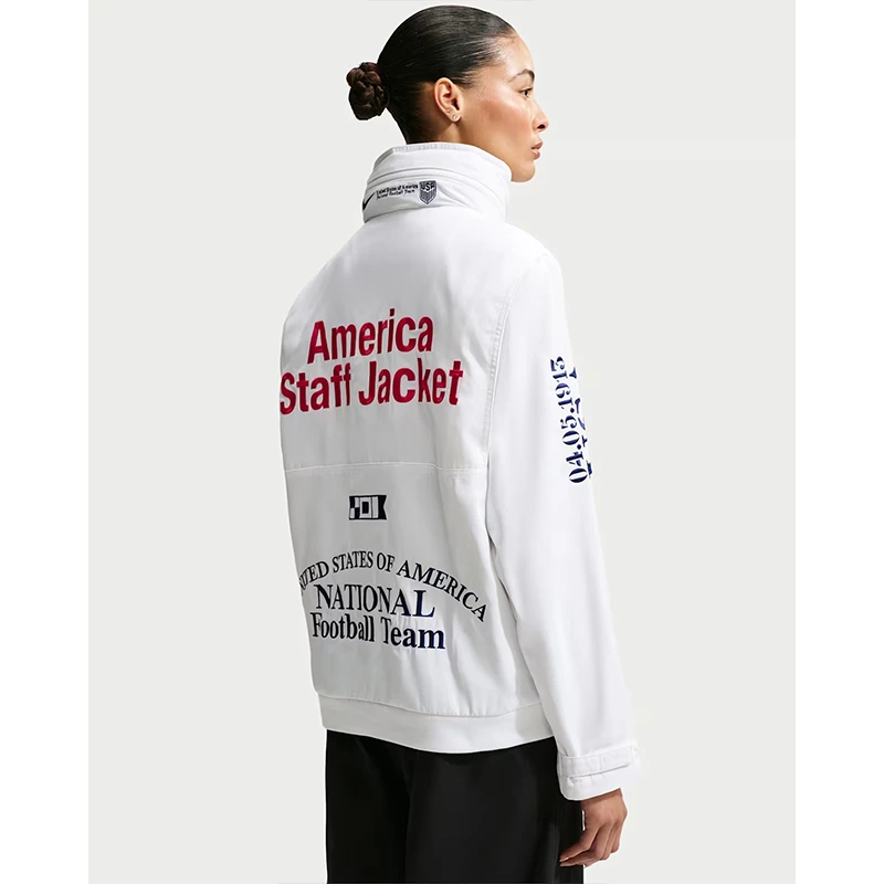 USA x VAA Woven Staff Jacket - Image 4