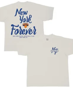Unisex Stadium Essentials Women's Cream New York Knicks Local Barfly Urban T-Shirt