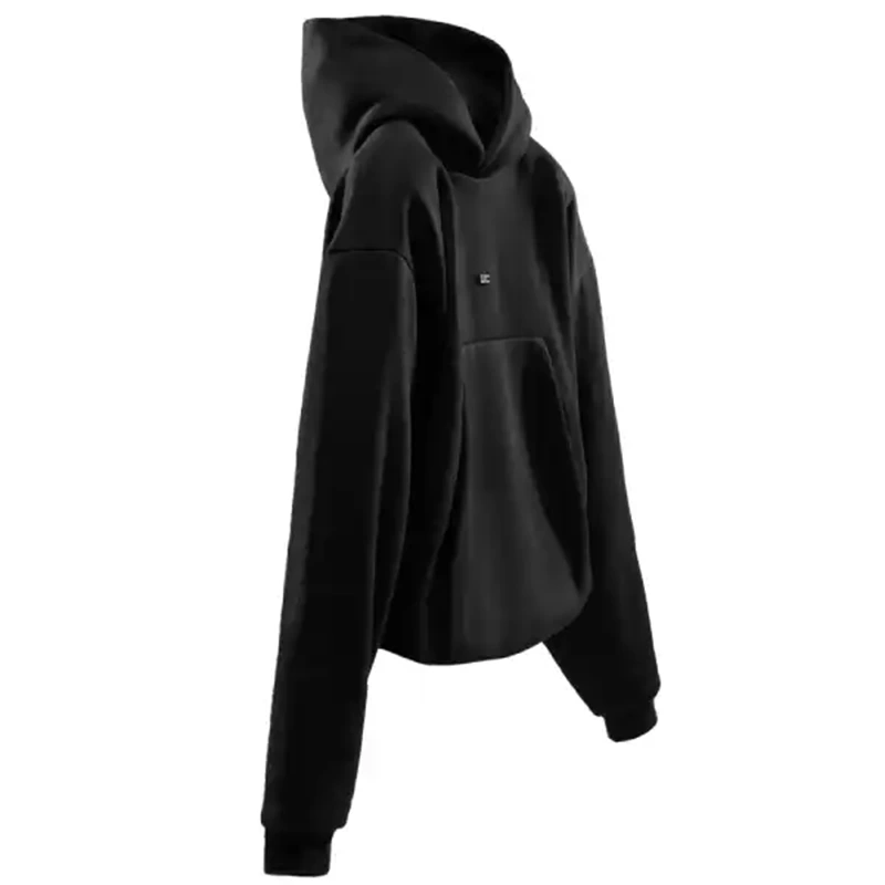 Unlucky Cloud Black Hoodie - Image 2