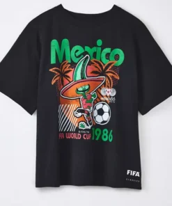 Urban Outfitters FIFA World Cup UO Exclusive Mexico 86 Graphic Tee