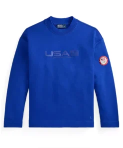 Usa Mock Neck Sweatshirt