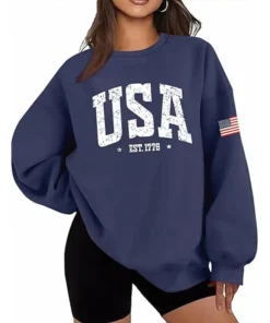 Usa Sweatshirt Women