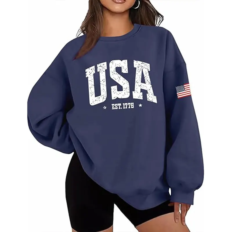 Usa Sweatshirt Women