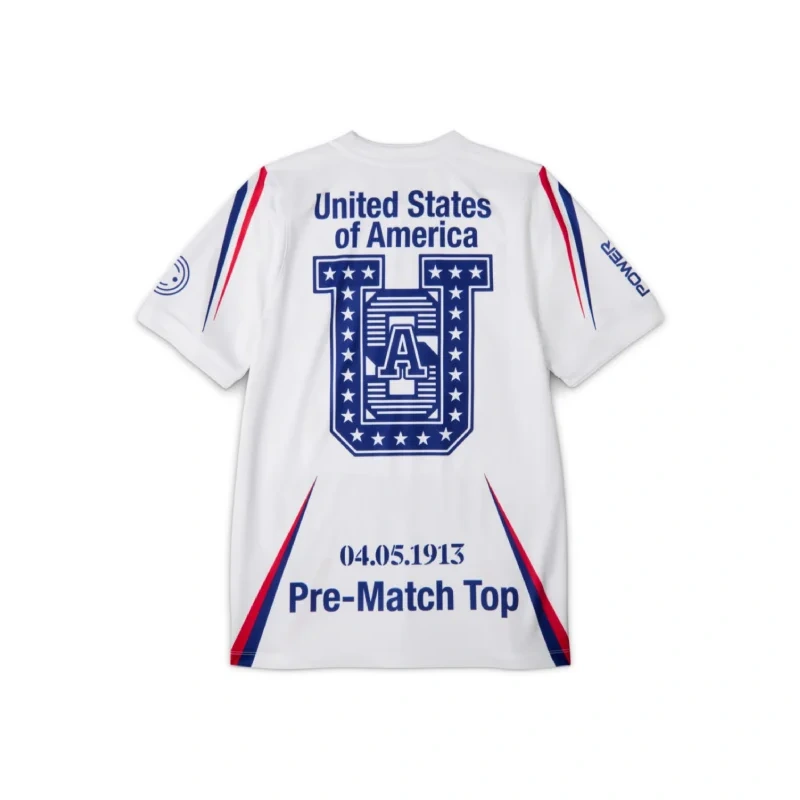 Virgil Abloh Archive x Nike USA Pre-Match T-shirt - Image 2