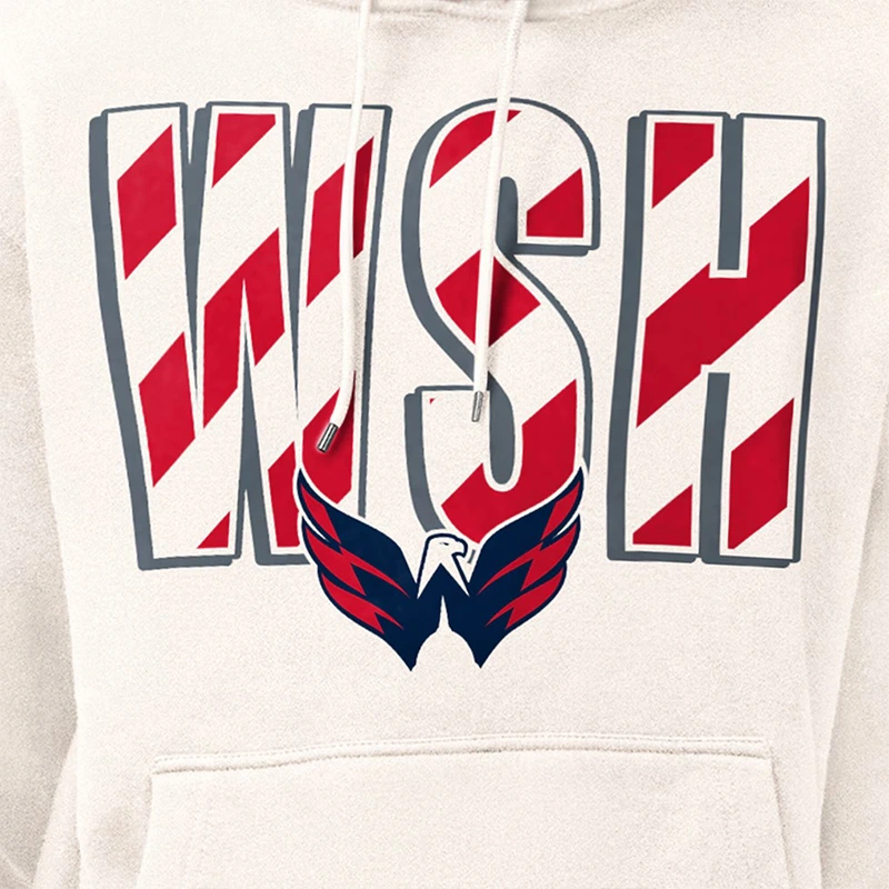 Washington Capitals Starter City Abbreviation Fleece Hoodie - Image 3