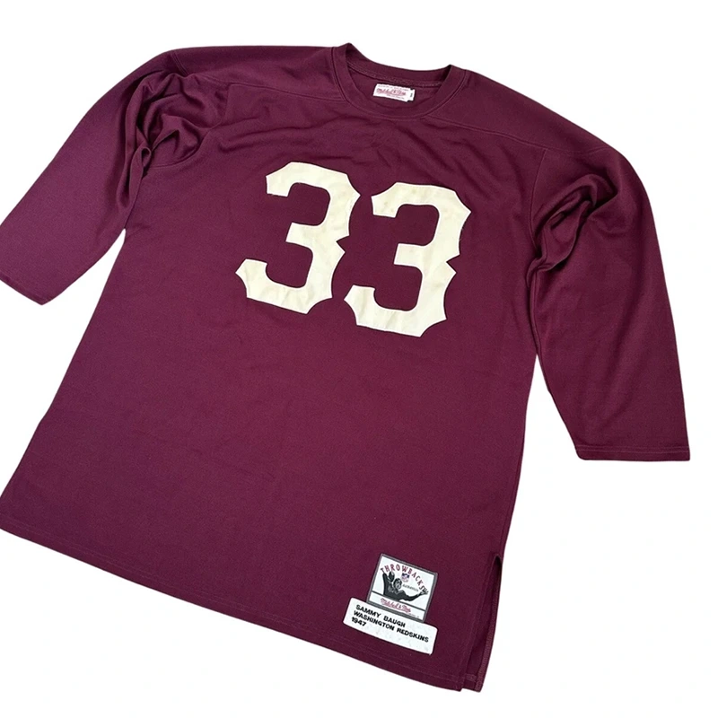 Washington Redskins Sammy Baugh Mitchell & Ness 1947 Jersey - Image 2