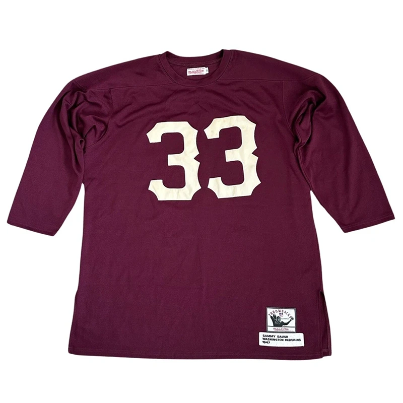 Washington Redskins Sammy Baugh Mitchell & Ness 1947 Jersey