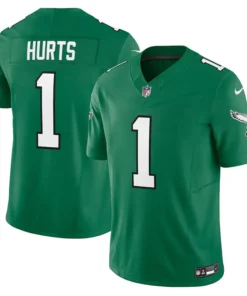 White Kelly Green Eagles Jersey