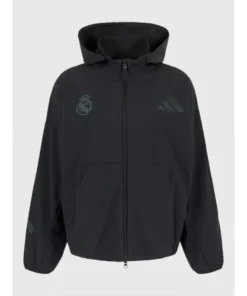 Womens Adidas Real Madrid Z.N.E. Woven Track Jacket