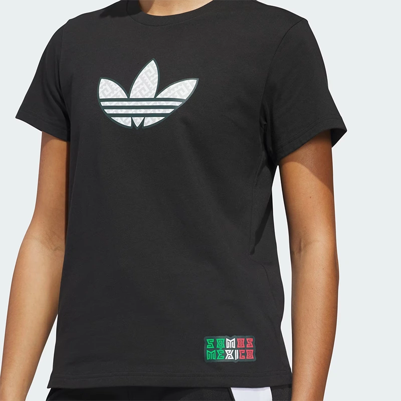 Women's Adidas World Cup 26 Mexico Away Graphic Tee - Image 4