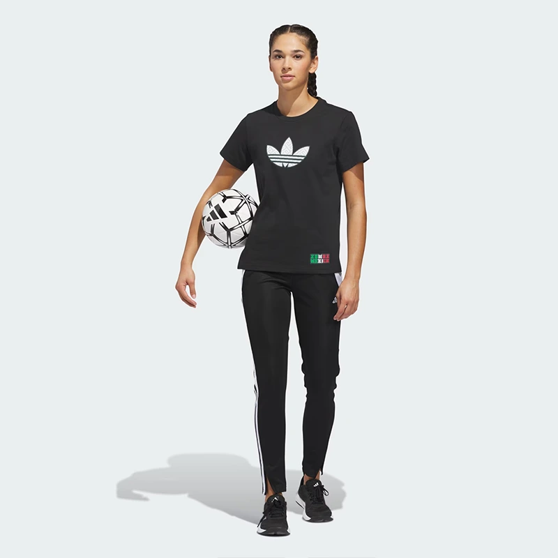 Women's Adidas World Cup 26 Mexico Away Graphic Tee - Image 5