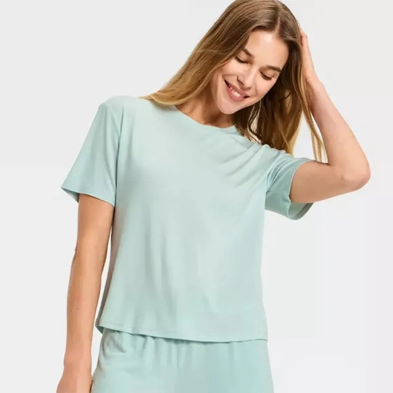 Womens Auden Jersey Pajama T-Shirt - Image 2