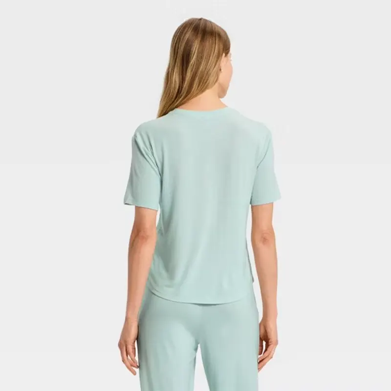 Womens Auden Jersey Pajama T-Shirt - Image 3
