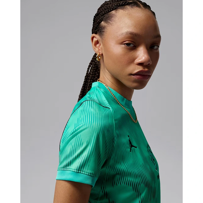 Women's Jordan Brazil 2026 Stadium Goalkeeper Short-Sleeve Jersey - Image 4