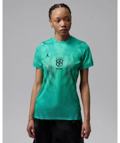 Women's Jordan Brazil 2026 Stadium Goalkeeper Short-Sleeve Jersey