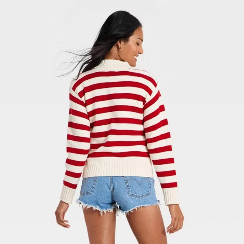 Women's Universal Thread Americana Full Zip Cardigan - Image 2