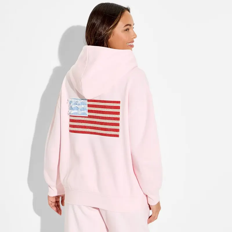 Women's Wild Fable Oversized Hooded Pullover Sweatshirt - Image 3