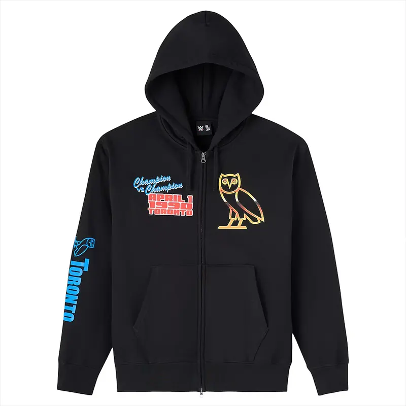 WrestleMania VI OVO x WWE Full-Zip Hoodie - Image 2
