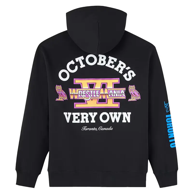 WrestleMania VI OVO x WWE Full-Zip Hoodie - Image 3