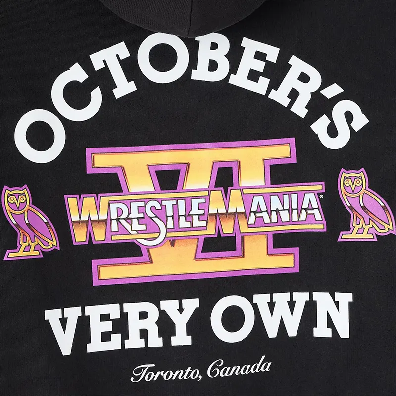 WrestleMania VI OVO x WWE Full-Zip Hoodie - Image 4