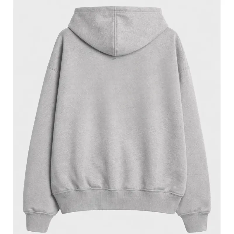 Young Miko Gap Pullover Grey Hoodie - Image 2