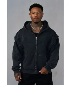 YoungLA x Batman Armored Zip-Up
