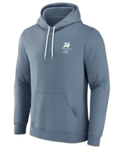 2026 Winter Olympics Milano Cortina Blue Hoodie