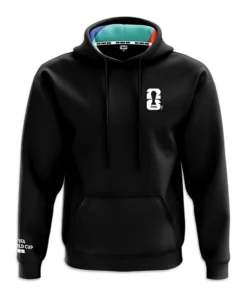 2026 World Cup Pattern Black Unisex Hoodie