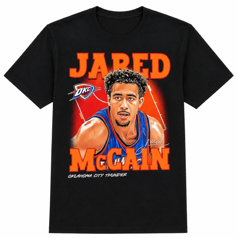 500 Level Jared McCain Black T-Shirt