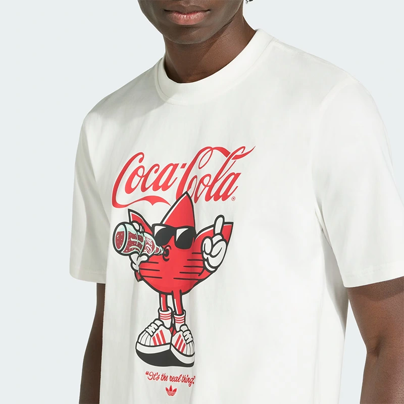 ADIDAS X COCA-COLA CLASSIC SPORT GRAPHIC TREFFIE TEE - Image 5