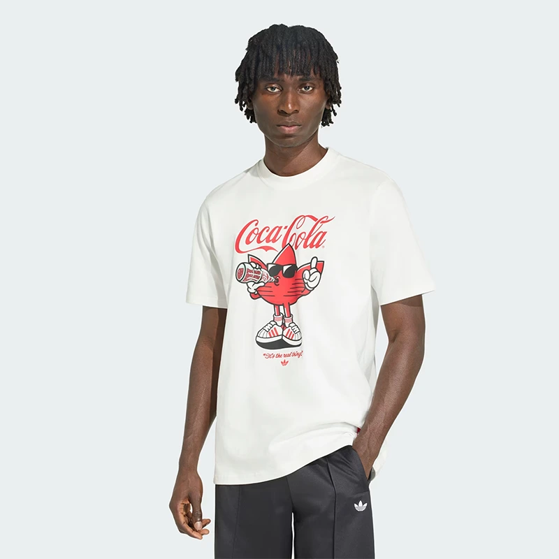 ADIDAS X COCA-COLA CLASSIC SPORT GRAPHIC TREFFIE TEE - Image 2