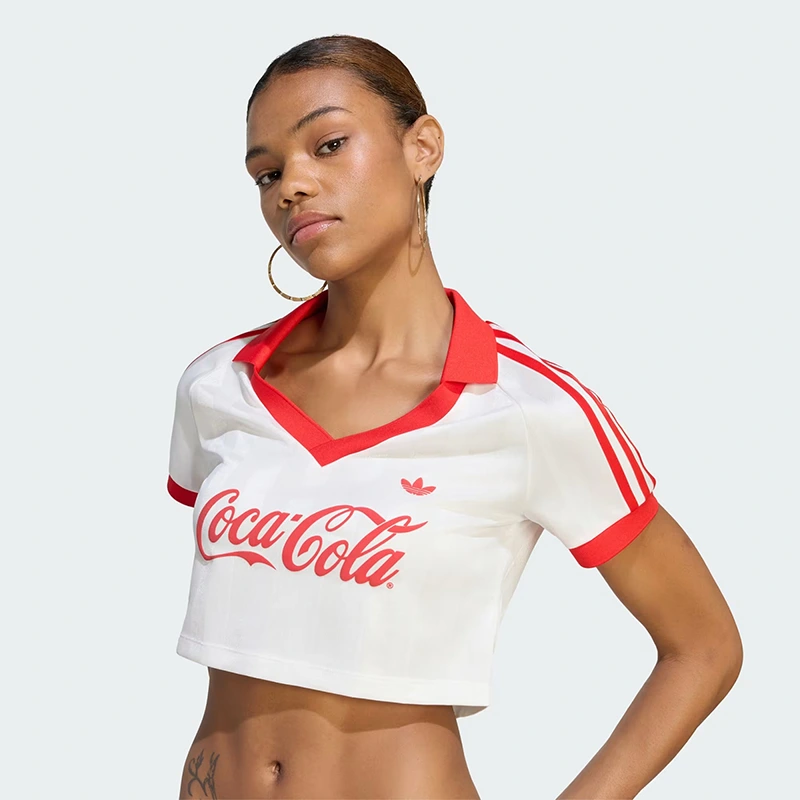 ADIDAS X COCA-COLA CROPPED JERSEY - Image 2