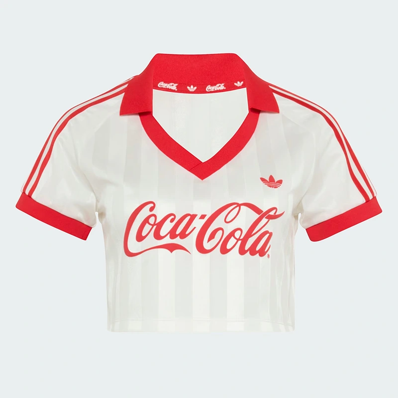 ADIDAS X COCA-COLA CROPPED JERSEY