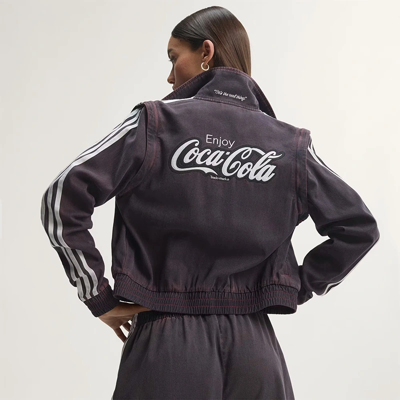 ADIDAS X COCA-COLA FIREBIRD REG DENIM TRACK TOP - Image 3