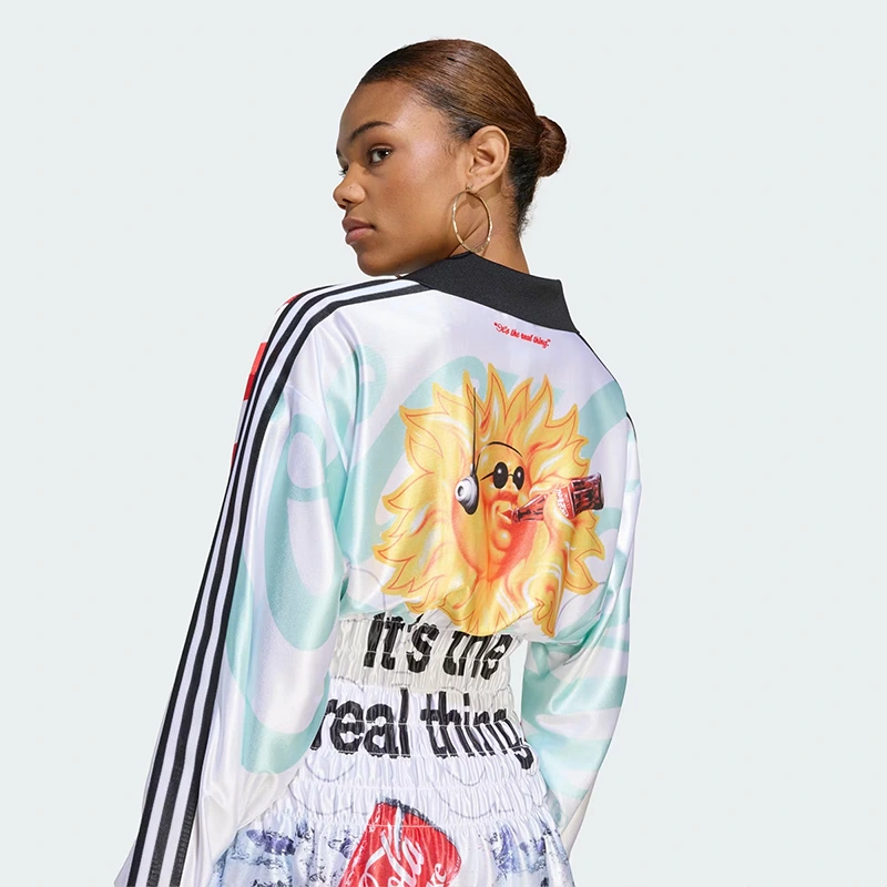 ADIDAS X COCA-COLA MASH UP SMOCKED JERSEY - Image 6