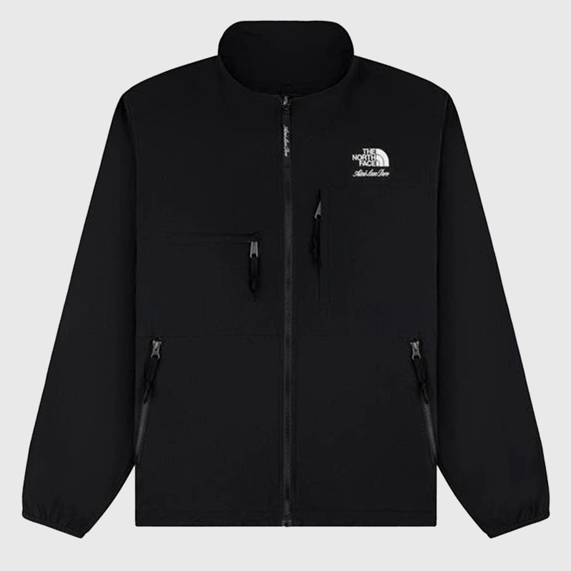 ALD x The North Face Nylon Denali Black Jacket