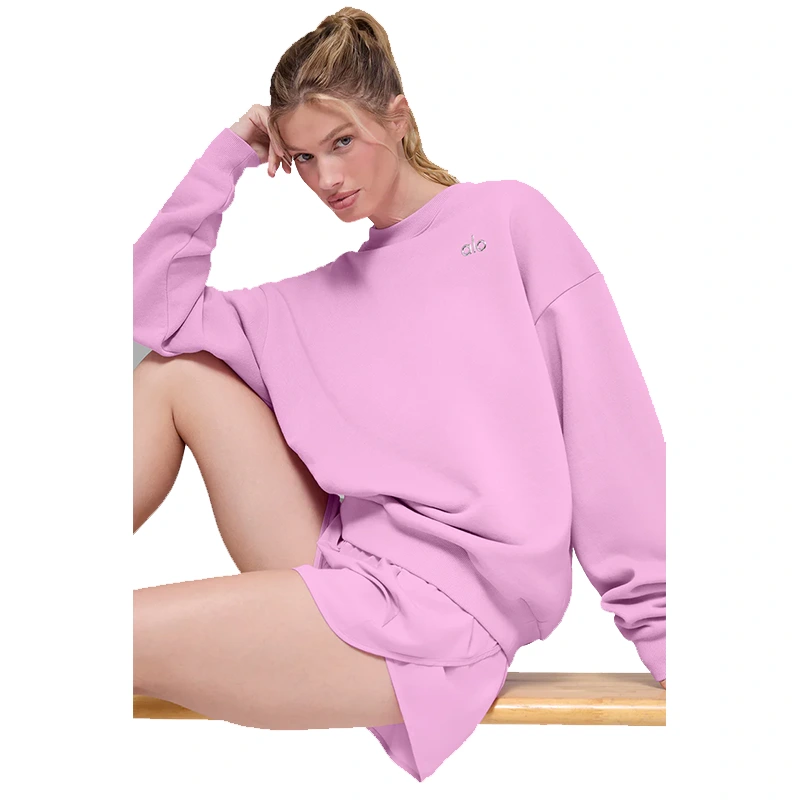ALO Pink Sweatshirt - Image 2