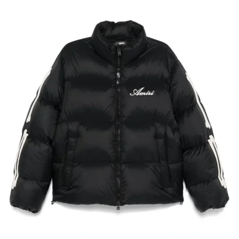 AMIRI Bones Down Puffer Black Jacket