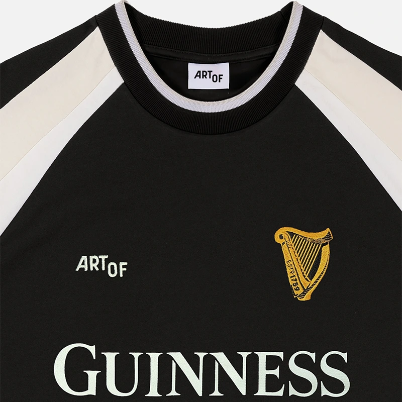 ART OF x Guinness Oversized Panelled Tee - Image 3