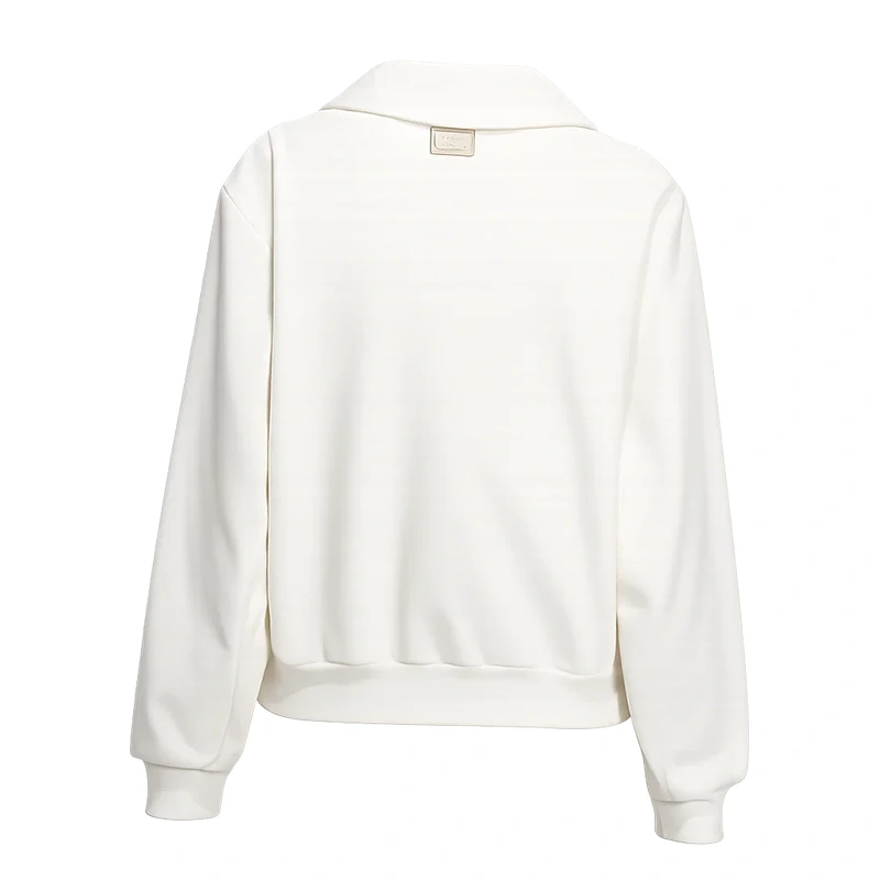 Adidas 2026 LNY Halfzip Cream Sweatshirt - Image 2