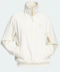 Adidas 2026 LNY Halfzip Cream Sweatshirt