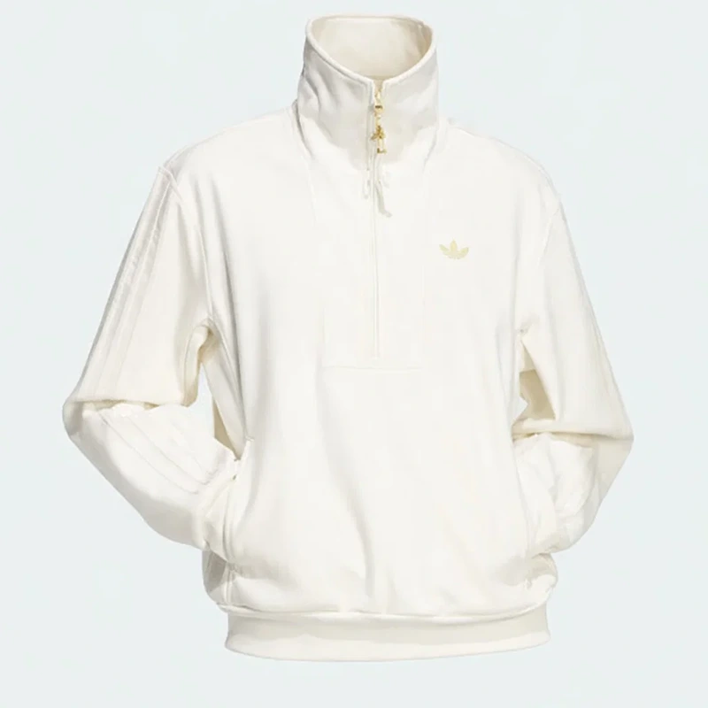 Adidas 2026 LNY Halfzip Cream Sweatshirt