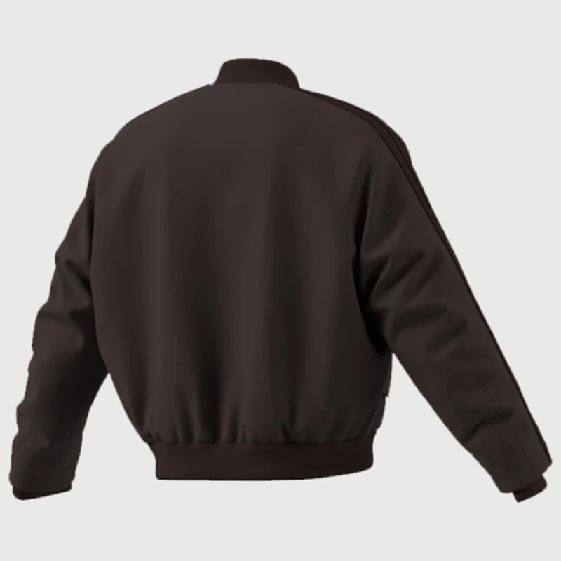 Adidas CNY Modern China Padded Bomber Brown Jacket - Image 3
