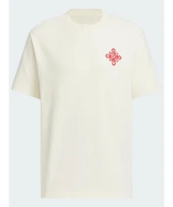 Adidas Chinese New Year SS26 White T-Shirt